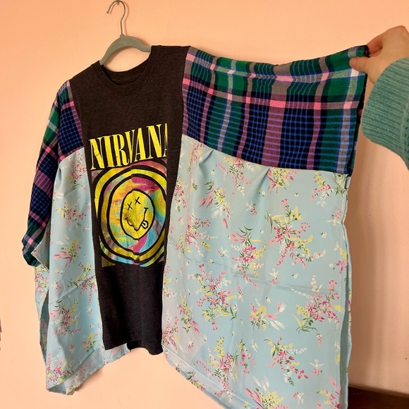 Urban Outfitters Tops - Upcycled Nirvana Box Top